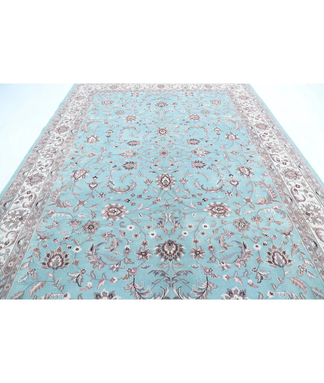 Tapis en laine de style persan Heritage noué à la main - 8'10'' x 12'0''