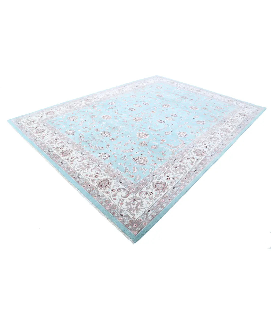 Tapis en laine de style persan Heritage noué à la main - 8'10'' x 12'0''