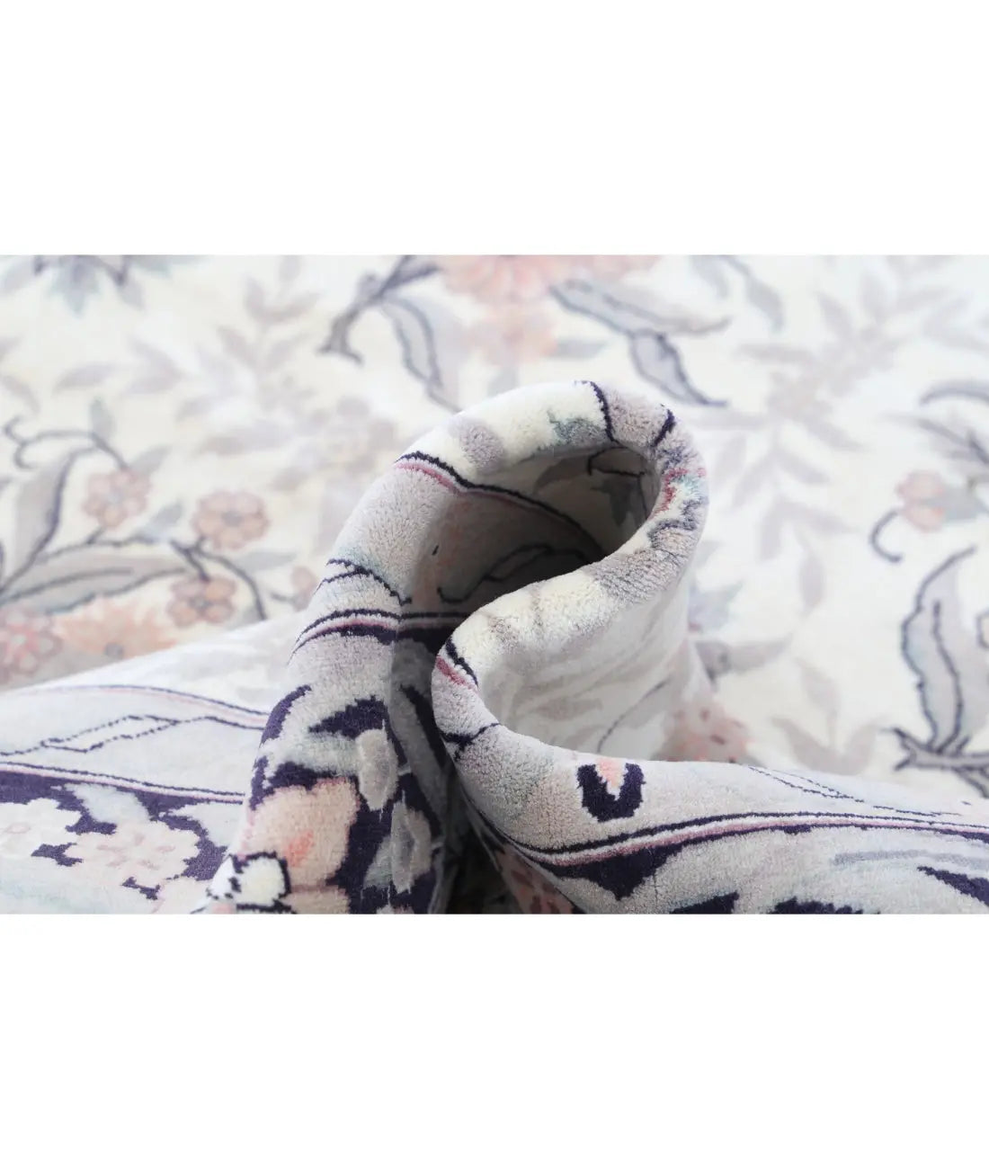 Alfombra de lana estilo persa anudada a mano - 9'0'' x 11'9''