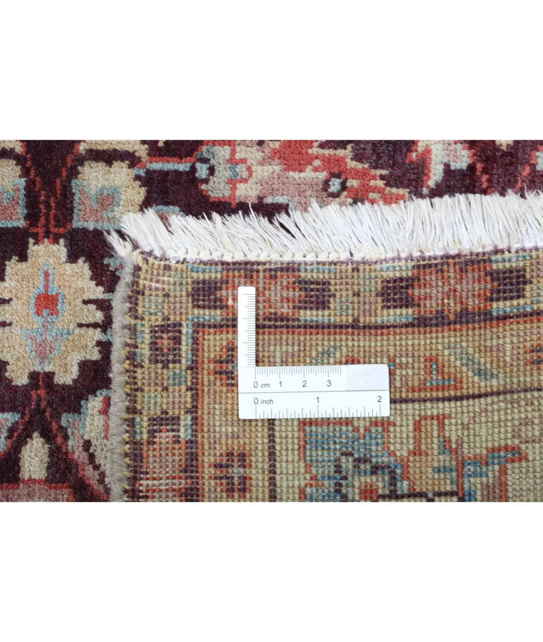 Hand Knotted Heritage Tabriz Wool Rug - 3'11'' x 11'11''