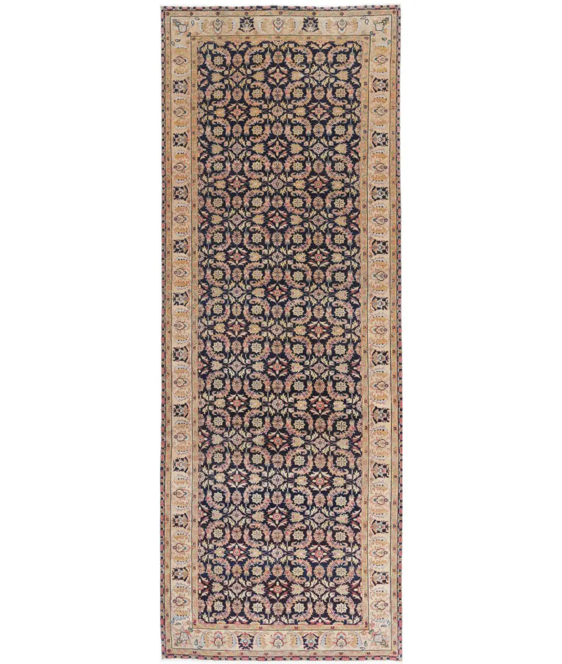 Hand Knotted Heritage Tabriz Wool Rug - 3'11'' x 11'7''