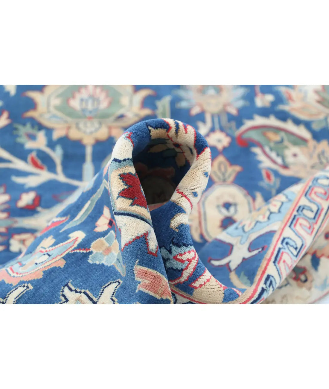 Hand Knotted Heritage Tabriz Wool Rug - 4'0'' x 12'0''