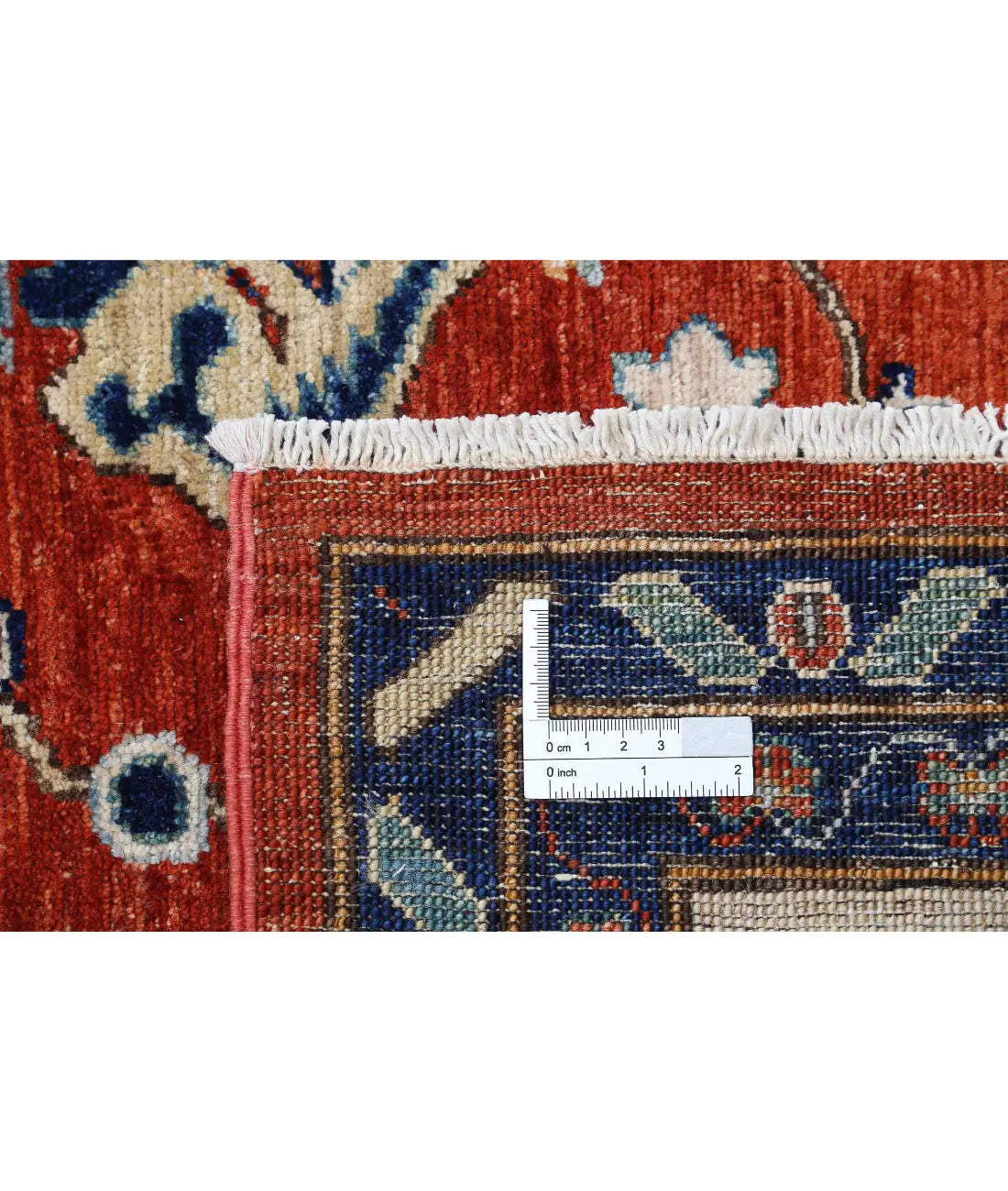 Hand Knotted Heriz Wool Rug - 8'0'' x 9'10''