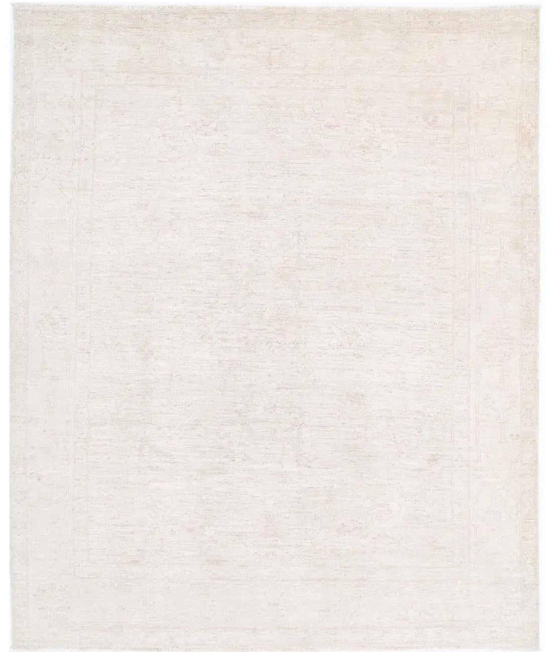 Hand Knotted Khotan Wool Rug - 8'2'' x 10'1''