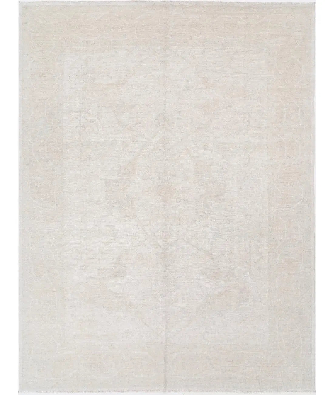 Hand Knotted Khotan Wool Rug - 8'7'' x 11'7''