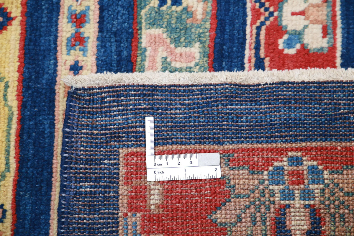 Tapis en laine Khurjeen Farhan Gul noué à la main - 9'0'' x 11'7''