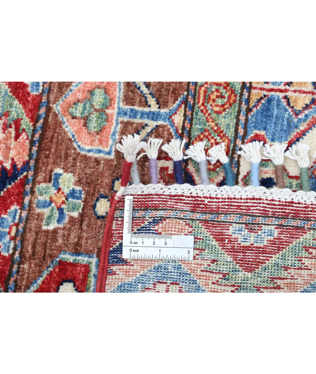 Hand Knotted Khurjeen Wool Rug - 5'7'' x 7'4''