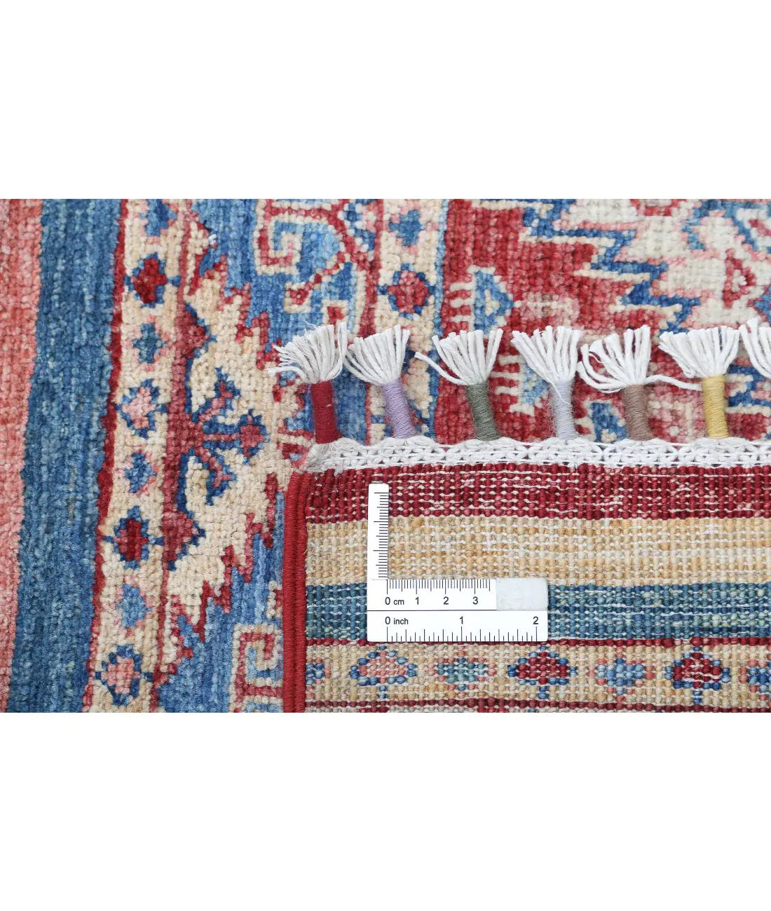 Hand Knotted Khurjeen Wool Rug - 5'8'' x 7'8''