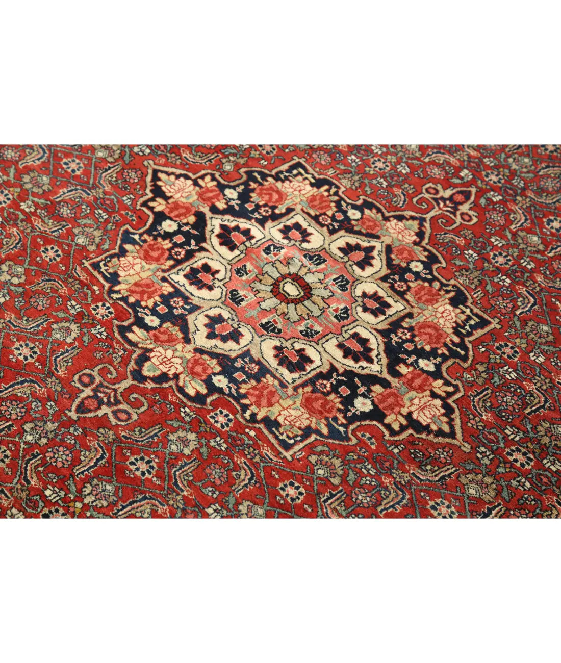 Hand Knotted Masterpiece Persian Bijar Wool Rug - 4'6'' x 6'5'' - Arteverk Rugs Area rug