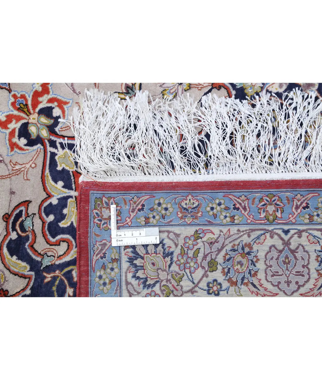 Tapis persan en laine et soie noué à la main, chef-d'œuvre d'Ispahan, 12'11'' x 21'1''