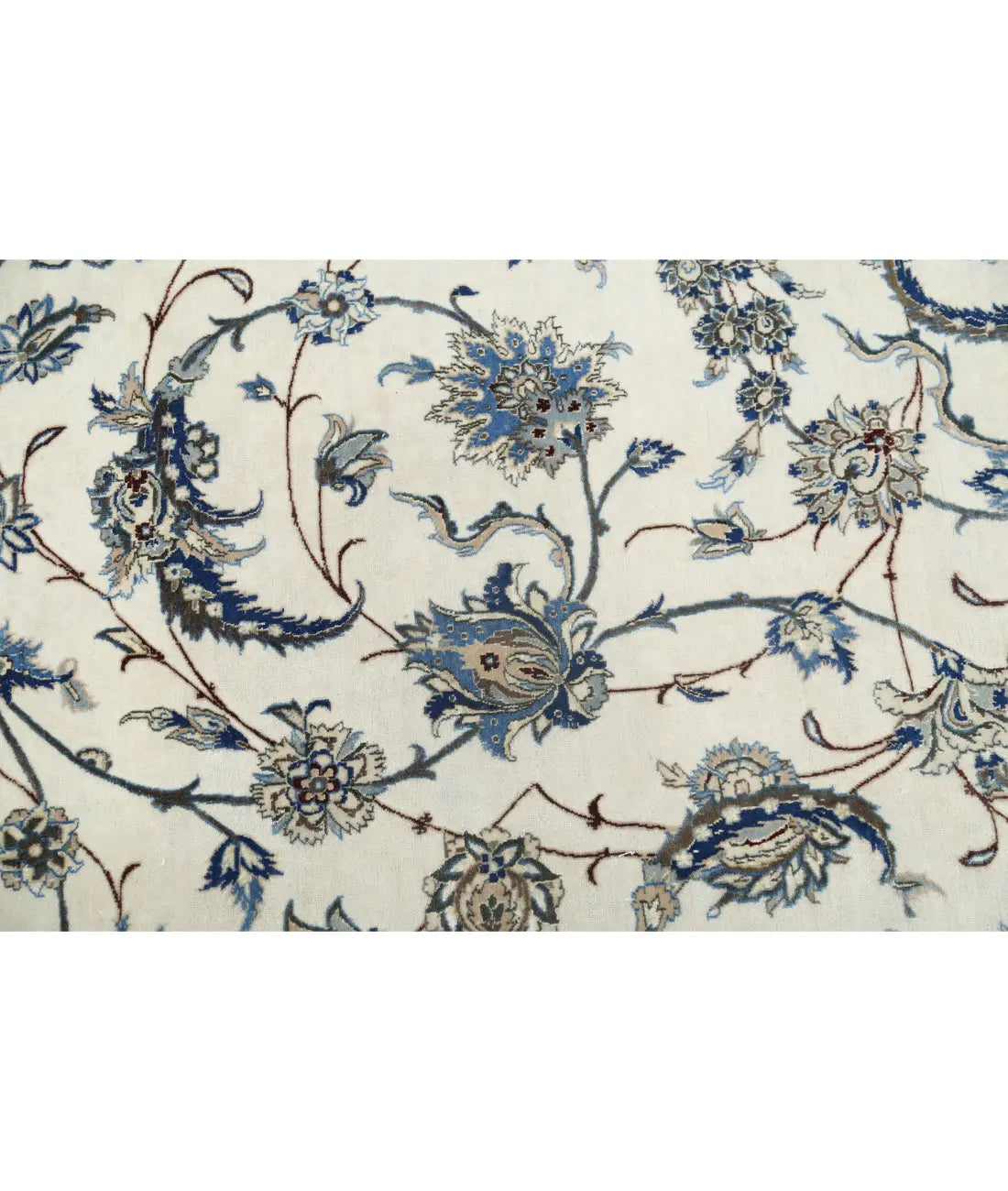 Hand Knotted Masterpiece Persian Nain Habibian Wool & Silk Rug - 16'3'' x 25'6'' - Arteverk Rugs Area rug