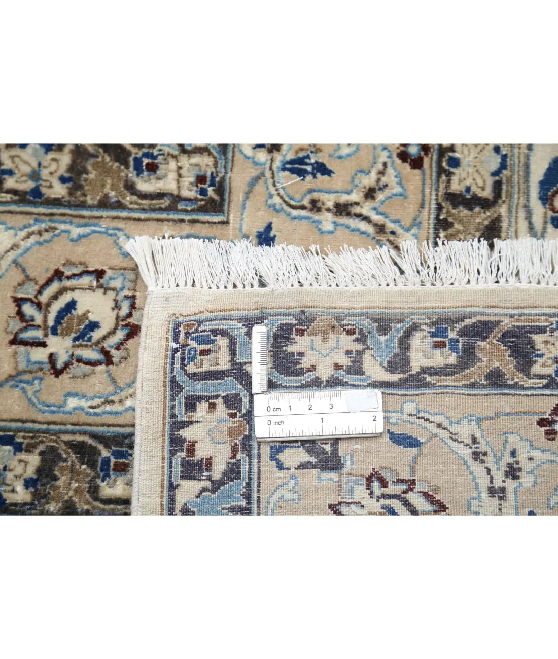 Hand Knotted Masterpiece Persian Nain Habibian Wool & Silk Rug - 16'3'' x 25'6'' - Arteverk Rugs Area rug