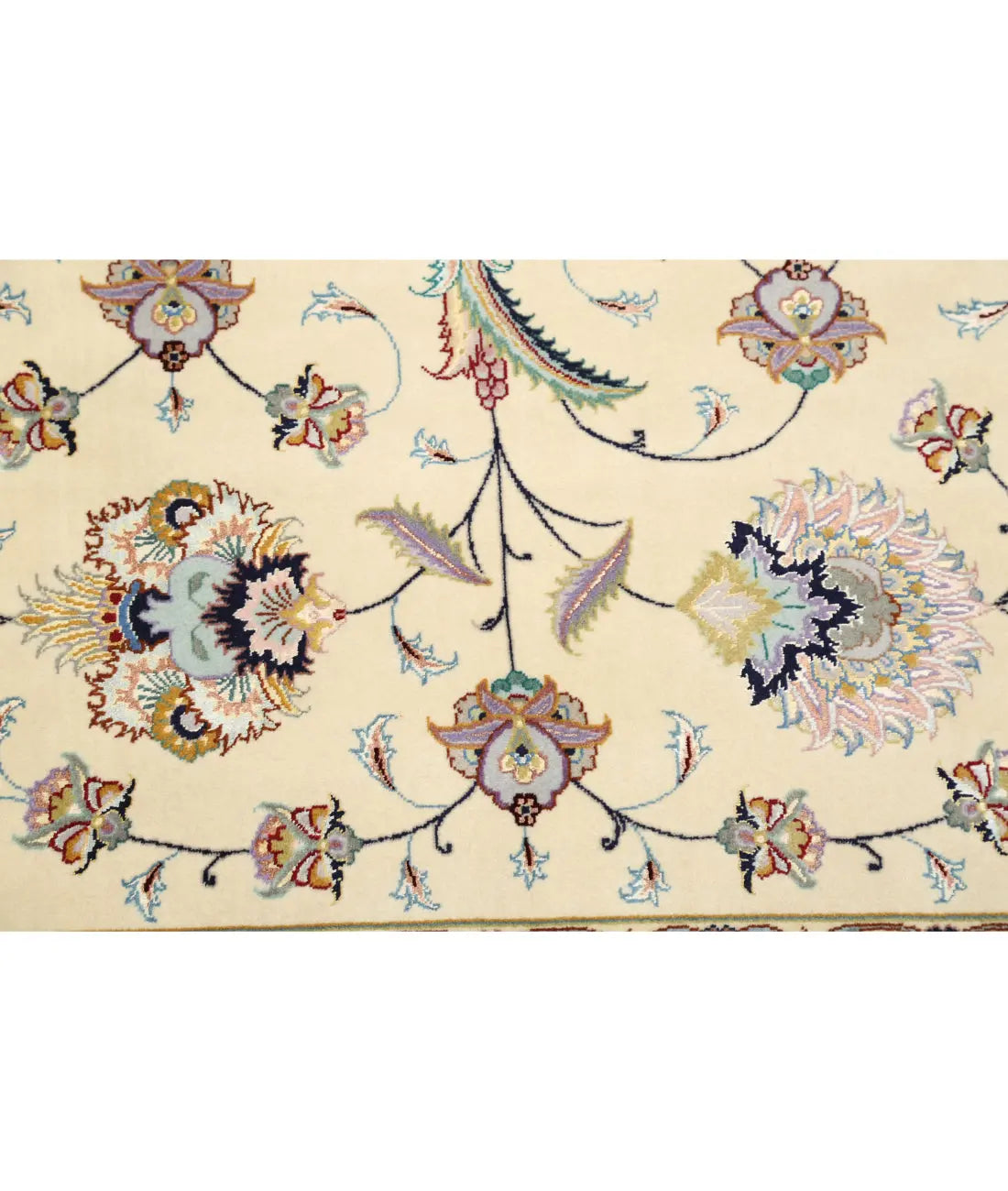 Hand Knotted Masterpiece Persian Tabriz Fine Faragi Wool Rug - 13'0'' x 16'11'' - Arteverk Rugs Area rug