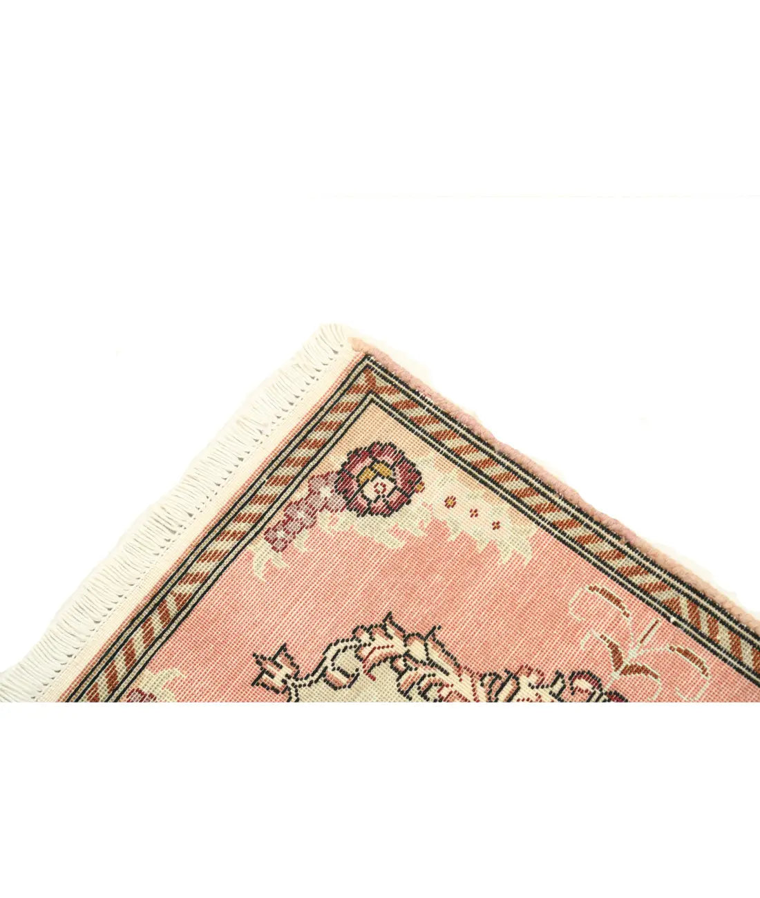 Hand Knotted Masterpiece Persian Tabriz Fine Wool Rug - 1'0'' x 1'4'' - Arteverk Rugs Area rug