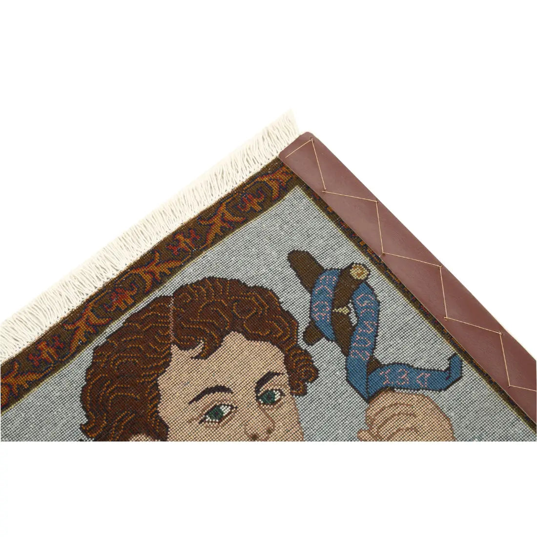 Alfombra de lana fina Tabriz persa anudada a mano - 1'6'' x 1'10''