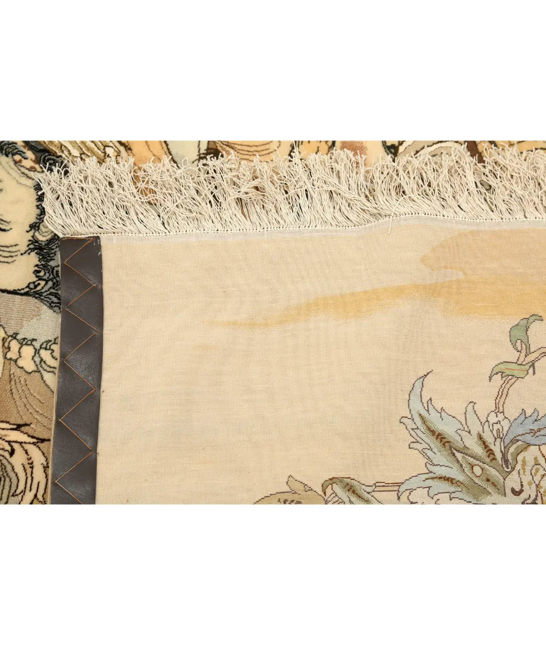 Hand Knotted Masterpiece Persian Tabriz Fine Wool Rug - 6'4'' x 4'7'' - Arteverk Rugs Area rug