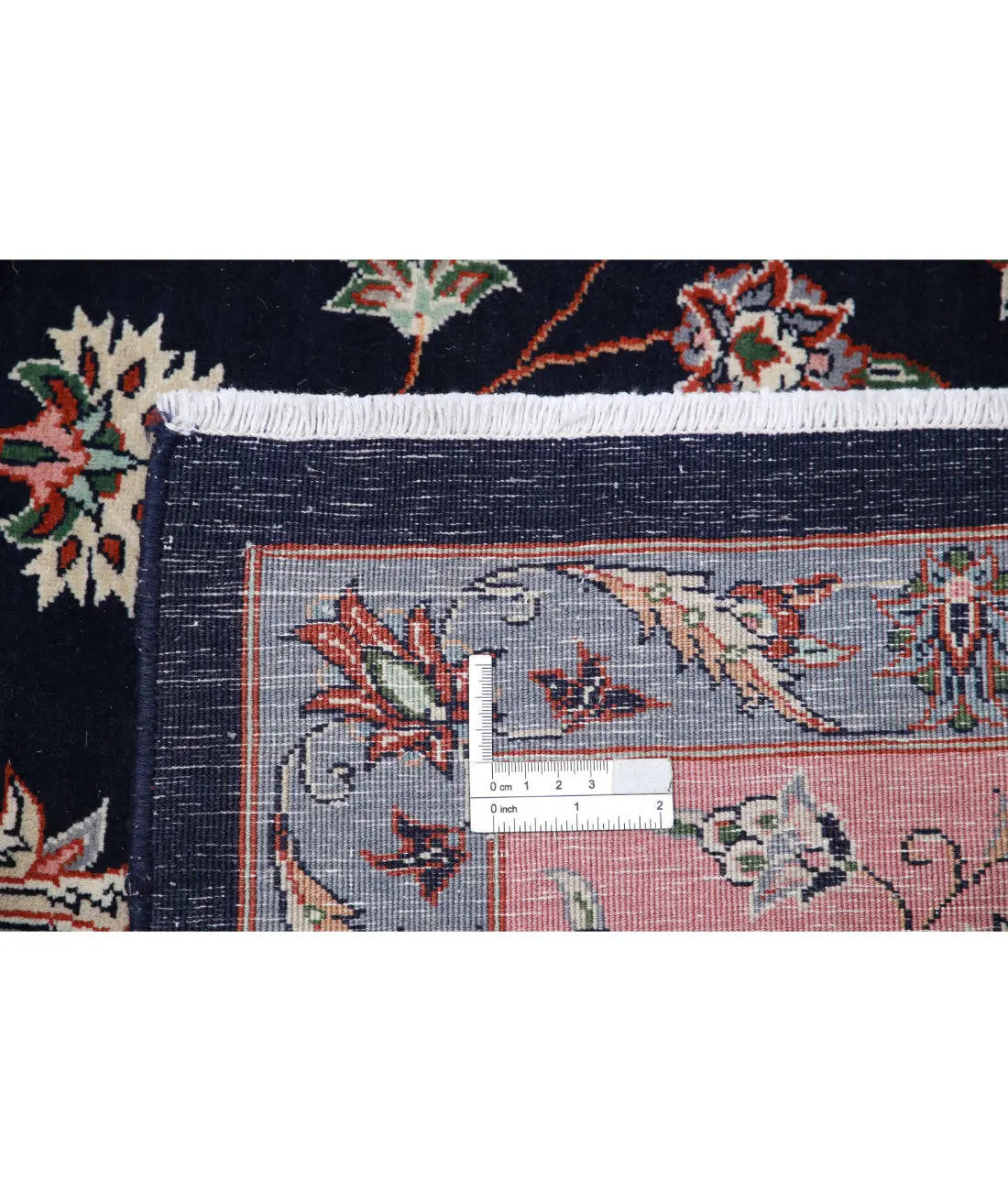 Hand Knotted Masterpiece Oriental Tabriz Fine Wool & Silk Rug - 9'2'' x 12'0''