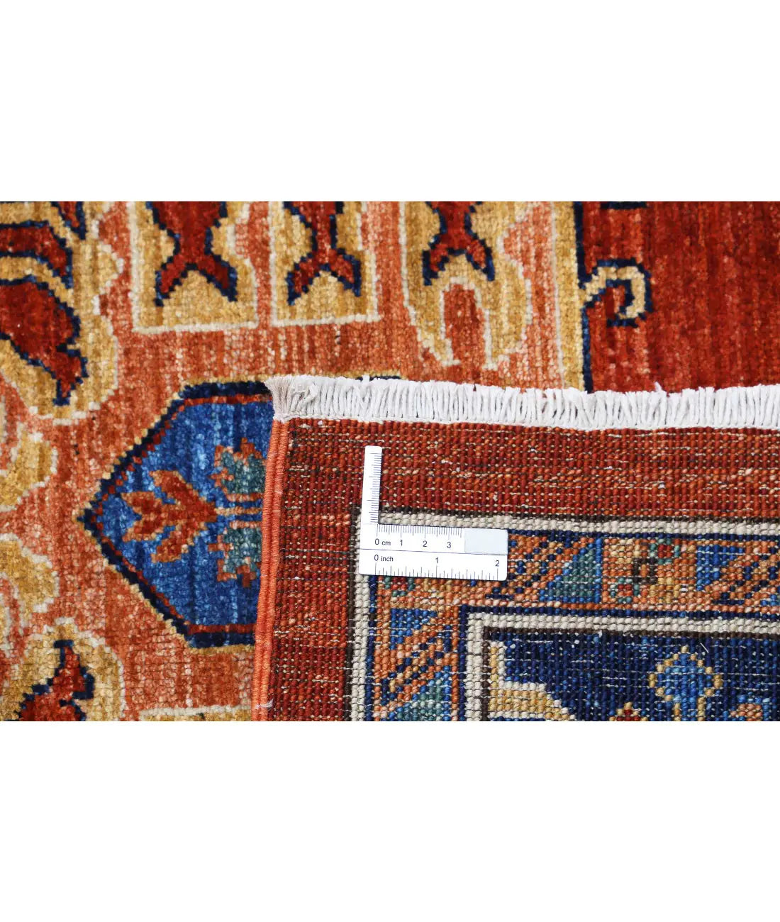 Hand Knotted Nomadic Caucasian Humna Wool Rug - 10'0'' x 13'5''