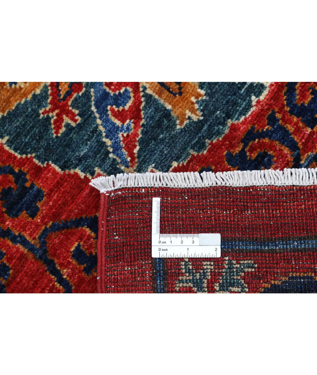 Hand Knotted Nomadic Caucasian Humna Wool Rug - 3'11'' x 6'3'' - Arteverk Rugs Area rug