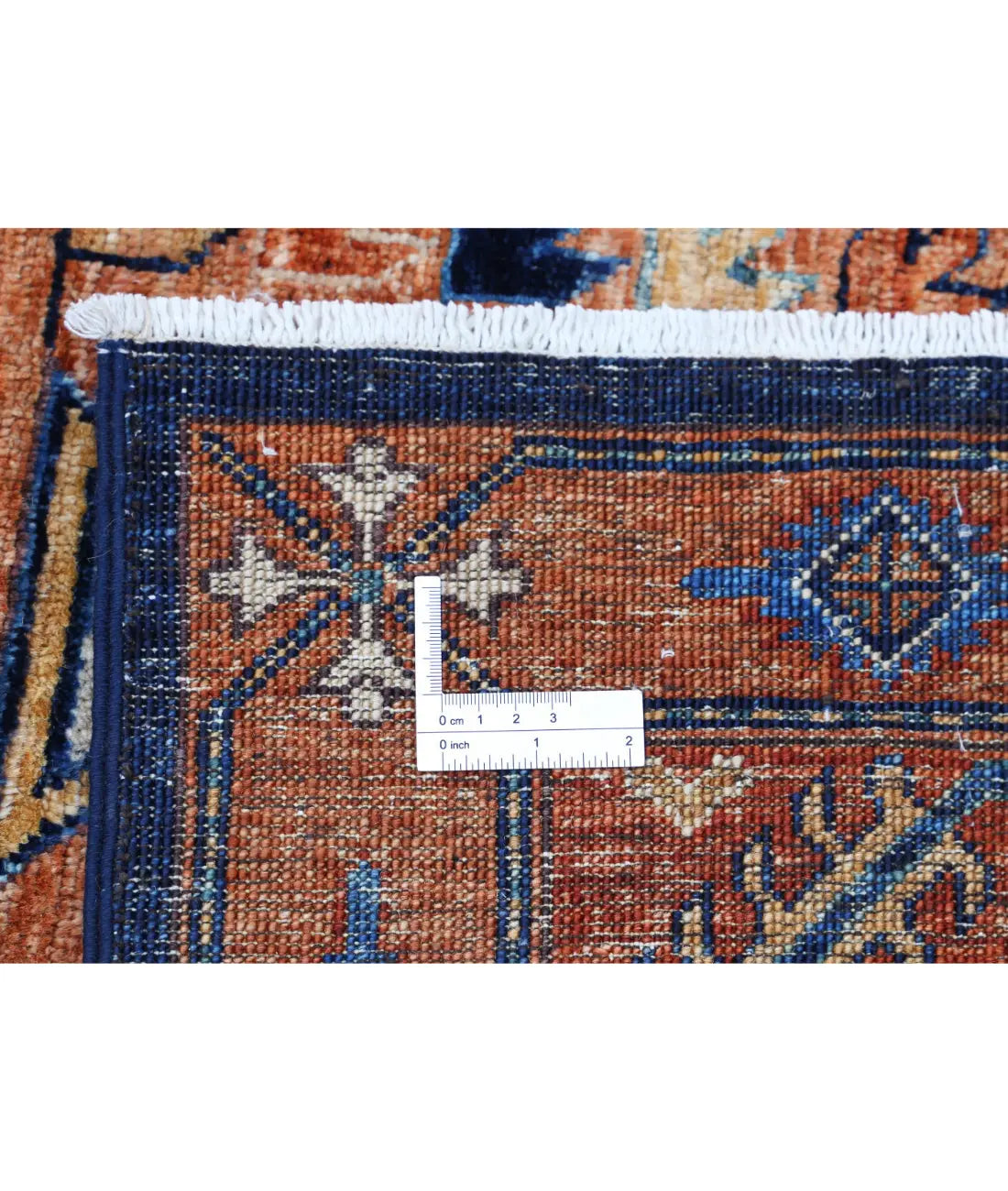 Hand Knotted Nomadic Caucasian Humna Wool Rug - 5'9'' x 8'10'' - Arteverk Rugs Area rug