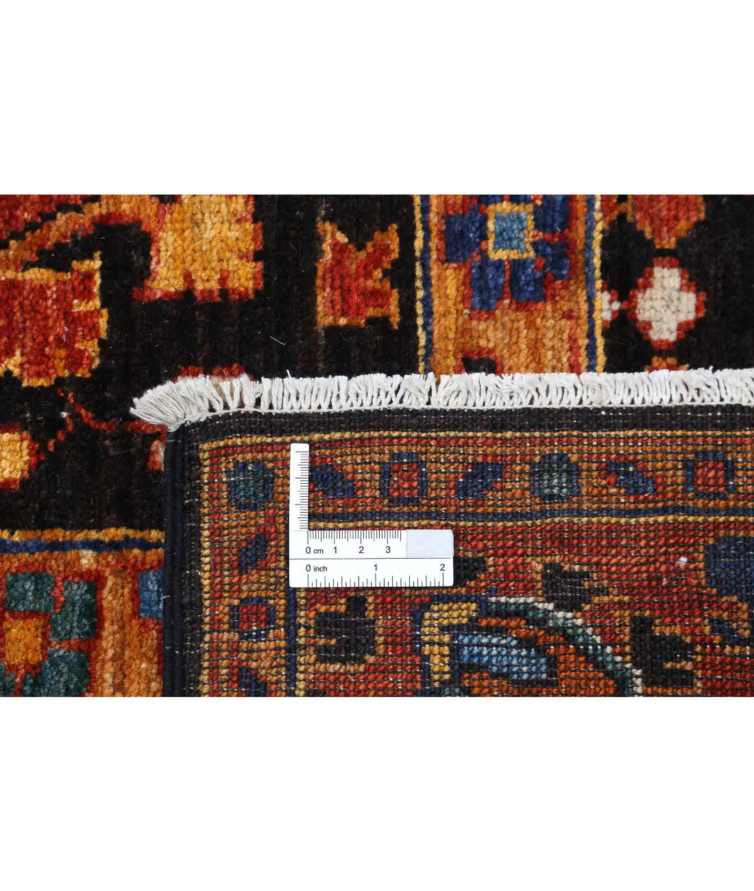 Hand Knotted Nomadic Caucasian Humna Wool Rug - 6'0'' x 7'10'' - Arteverk Rugs Area rug