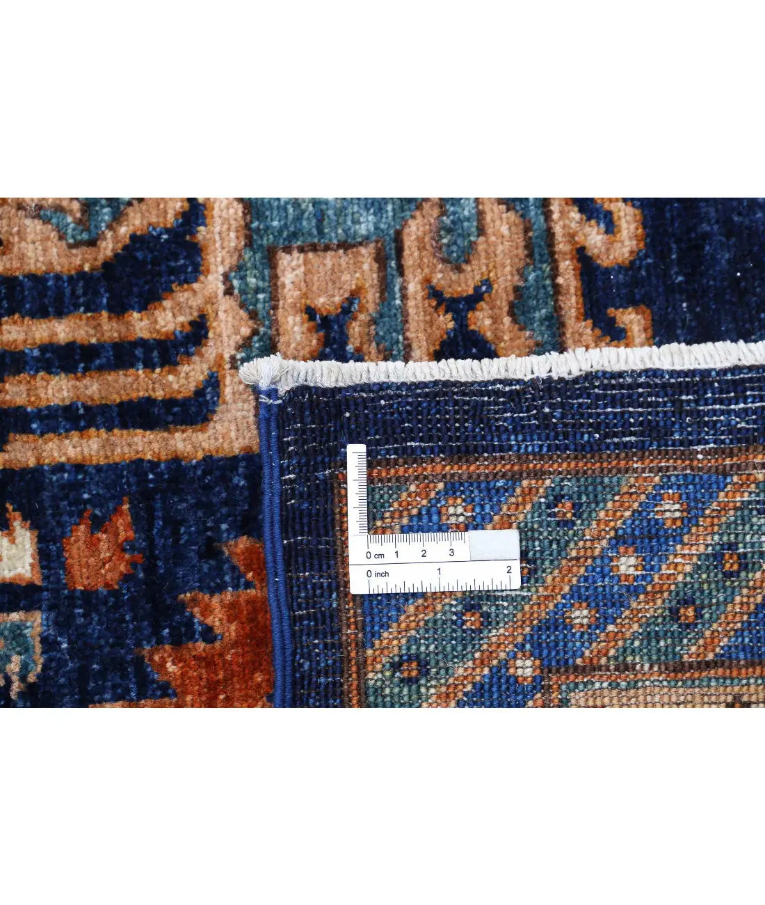Hand Knotted Nomadic Caucasian Humna Wool Rug - 8'1'' x 10'0'' - Arteverk Rugs Area rug