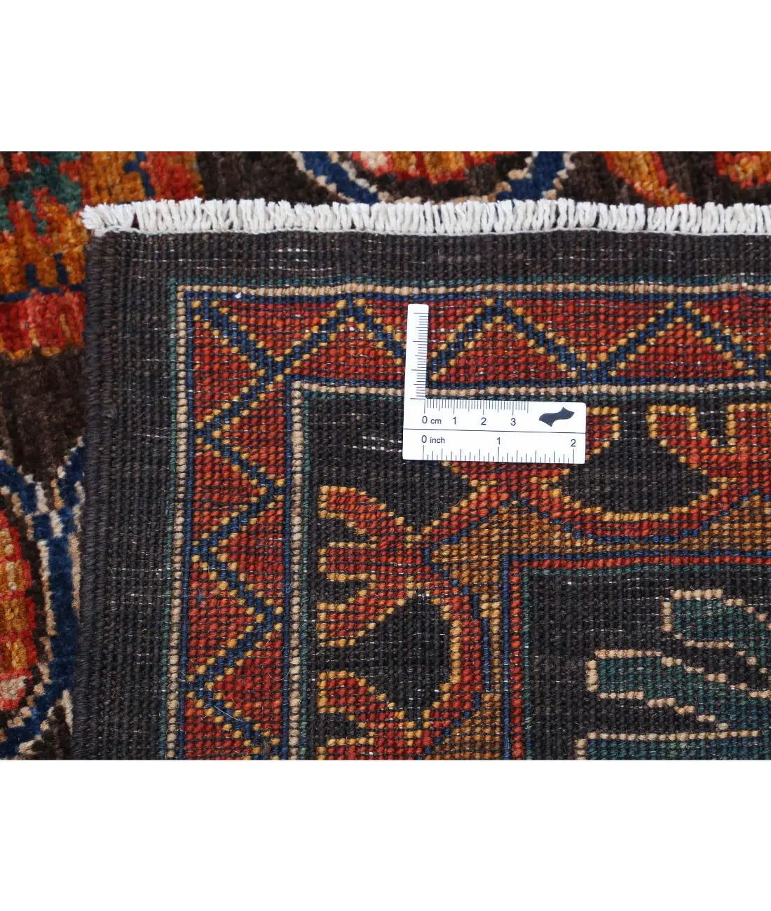 Hand Knotted Nomadic Caucasian Humna Wool Rug - 8'3'' x 9'7'' - Arteverk Rugs Area rug