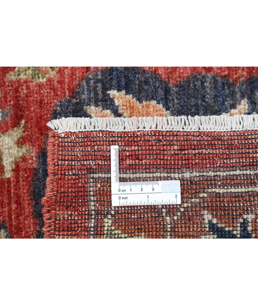 Hand Knotted Nomadic Caucasian Humna Wool Rug - 8'4'' x 10'2''