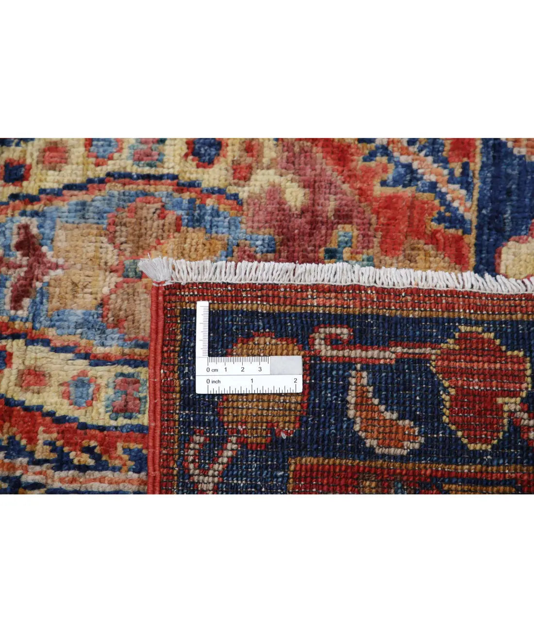 Hand Knotted Nomadic Caucasian Humna Wool Rug - 9'3'' x 11'3''