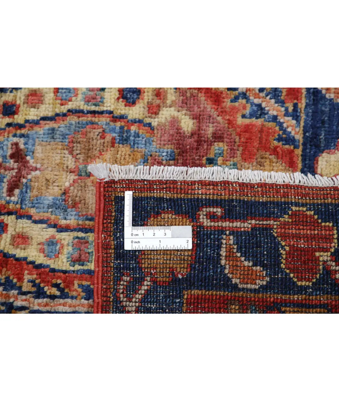 Hand Knotted Nomadic Caucasian Humna Wool Rug - 9'3'' x 11'3'' - Arteverk Rugs Area rug