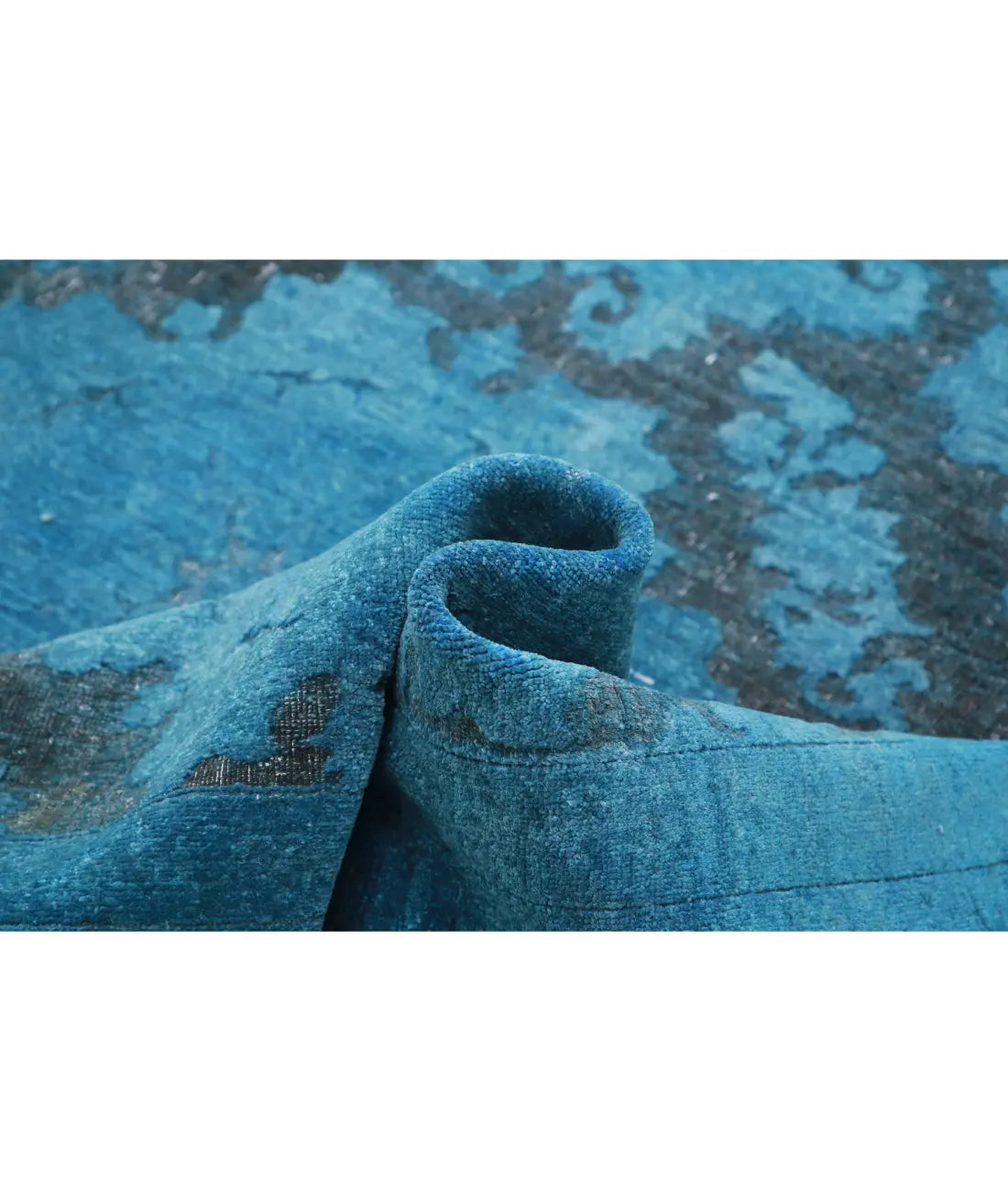 Hand Knotted Onyx Wool Rug - 11'10'' x 14'7''