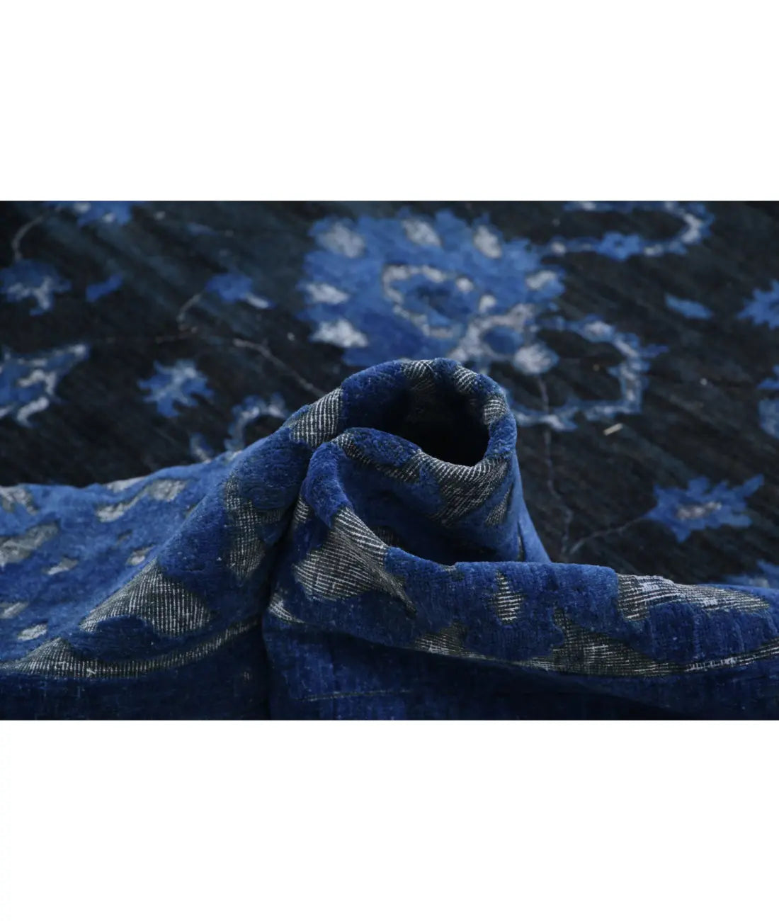 Tapis en laine d'onyx noué à la main - 11'8'' x 17'2''