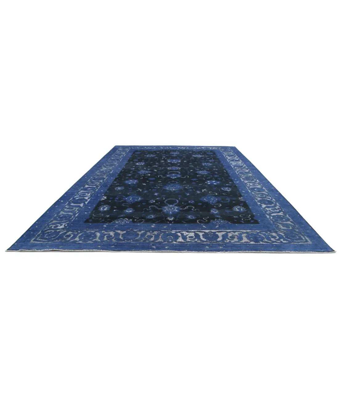Tapis en laine d'onyx noué à la main - 11'8'' x 17'2''