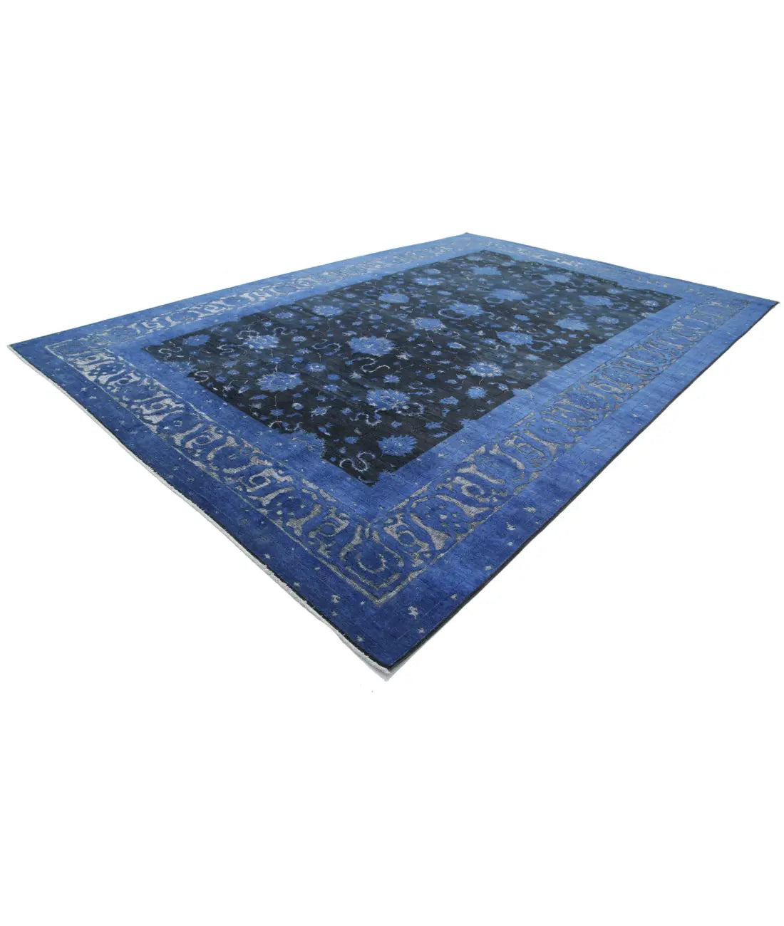 Tapis en laine d'onyx noué à la main - 11'8'' x 17'2''