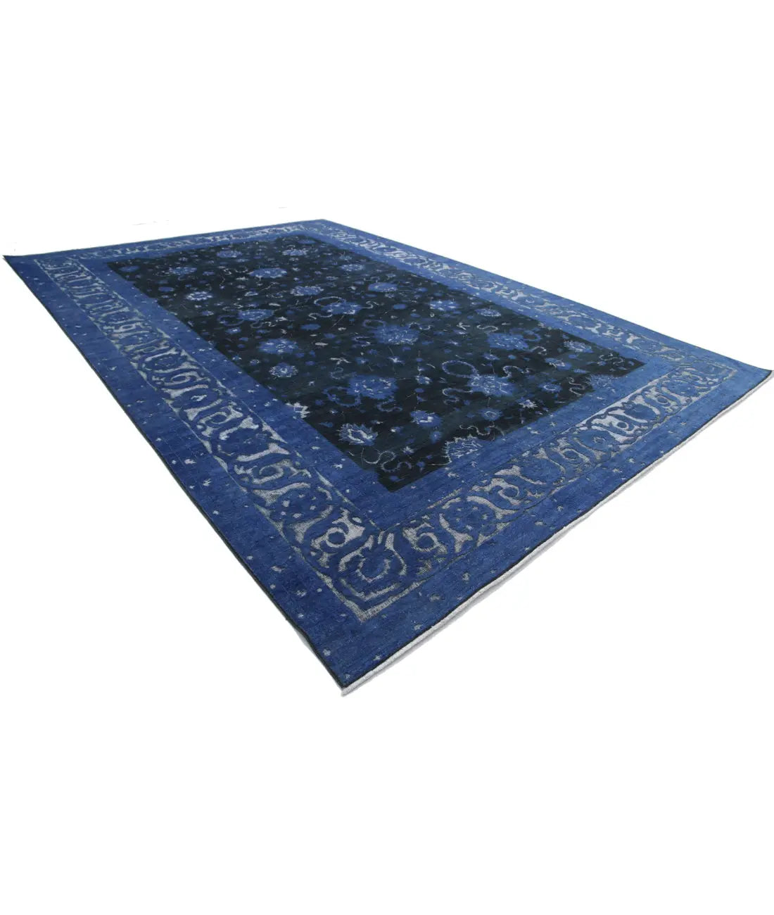 Tapis en laine d'onyx noué à la main - 11'8'' x 17'2''