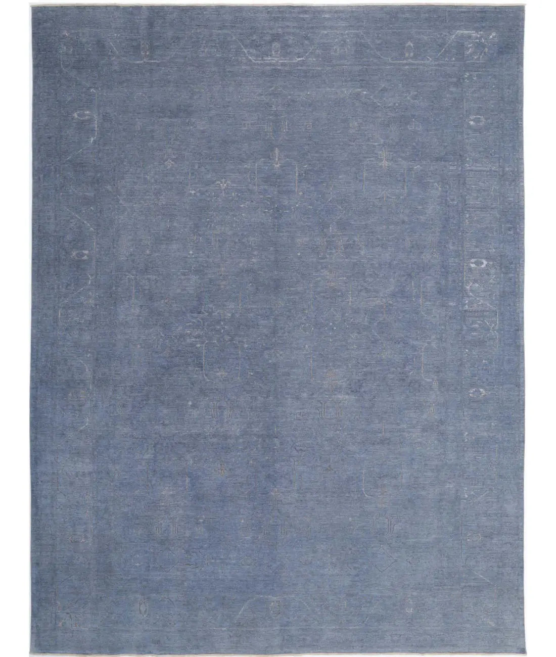 Hand Knotted Onyx Wool Rug - 12'9'' x 17'0''