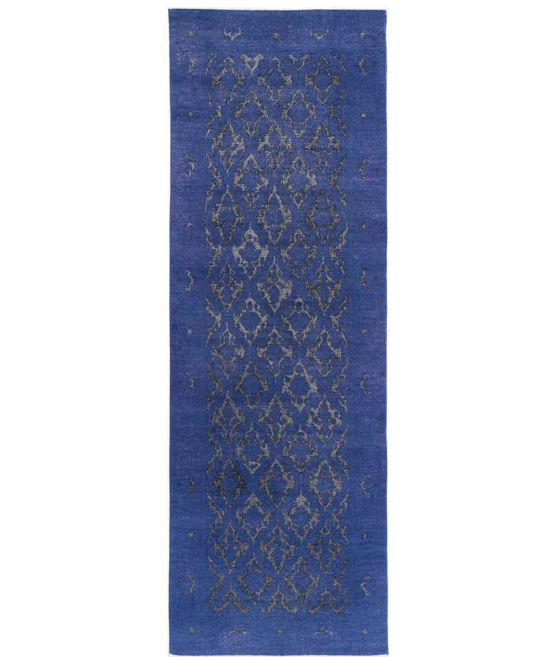 Hand Knotted Onyx Wool Rug - 3&#39;10&#39;&#39; x 12&#39;7&#39;&#39; - Arteverk Rugs Area rug