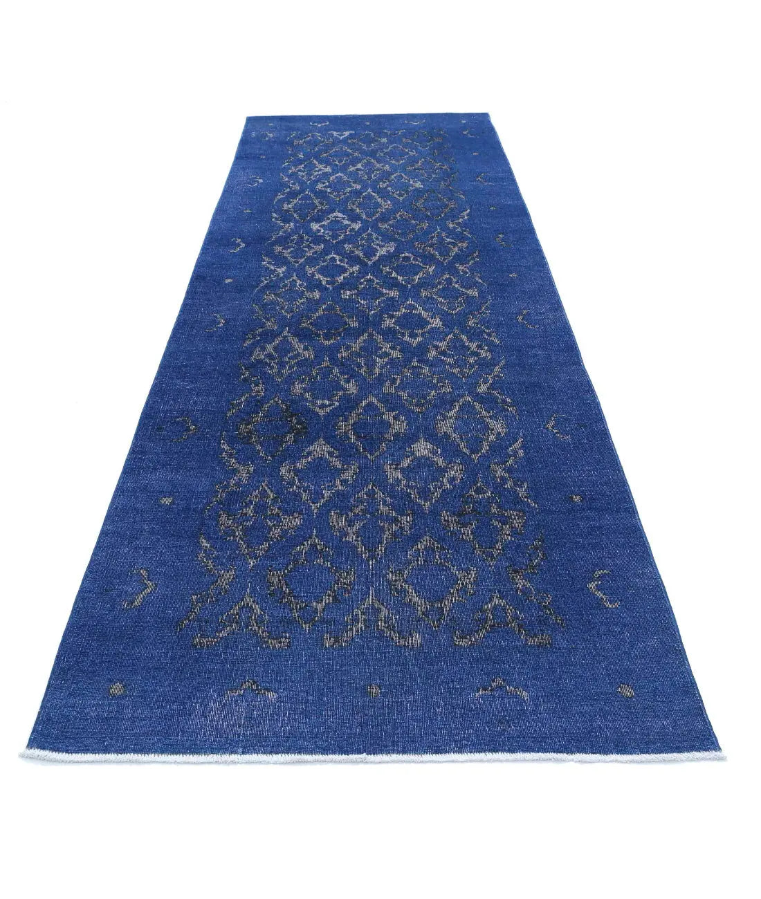 Hand Knotted Onyx Wool Rug - 3'10'' x 12'7'' - Arteverk Rugs Area rug