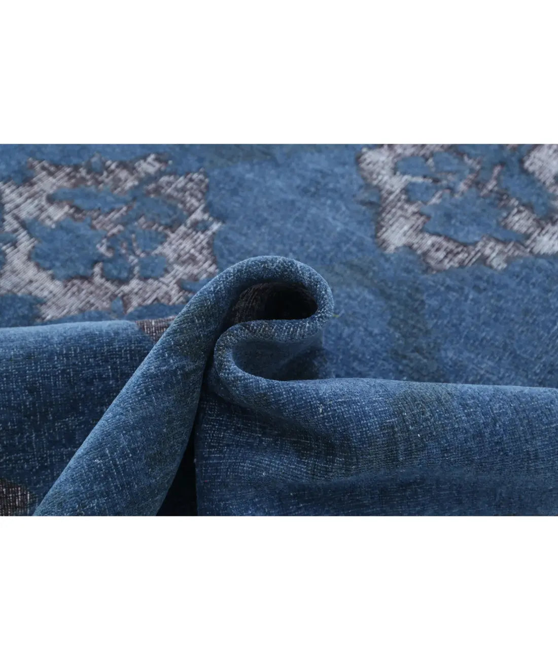 Hand Knotted Onyx Wool Rug - 3'10'' x 14'2''