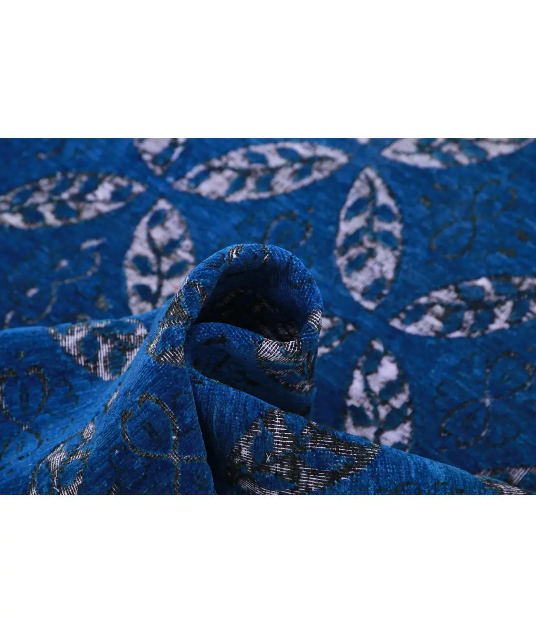 Tapis en laine d'onyx noué à la main - 3'9'' x 16'7''