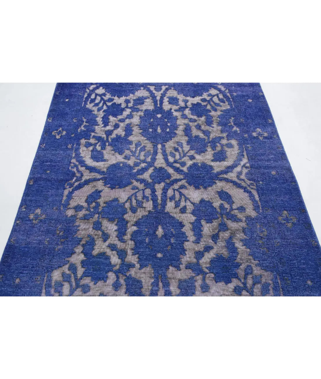 Hand Knotted Onyx Wool Rug - 4'6'' x 6'6''
