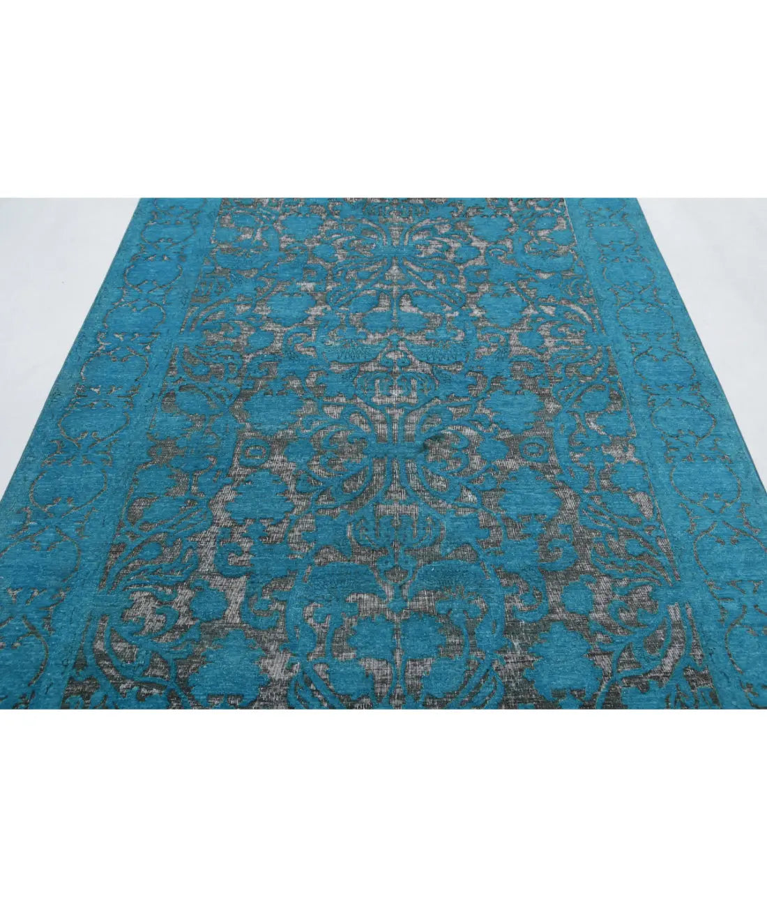 Hand Knotted Onyx Wool Rug - 5'10'' x 8'3''
