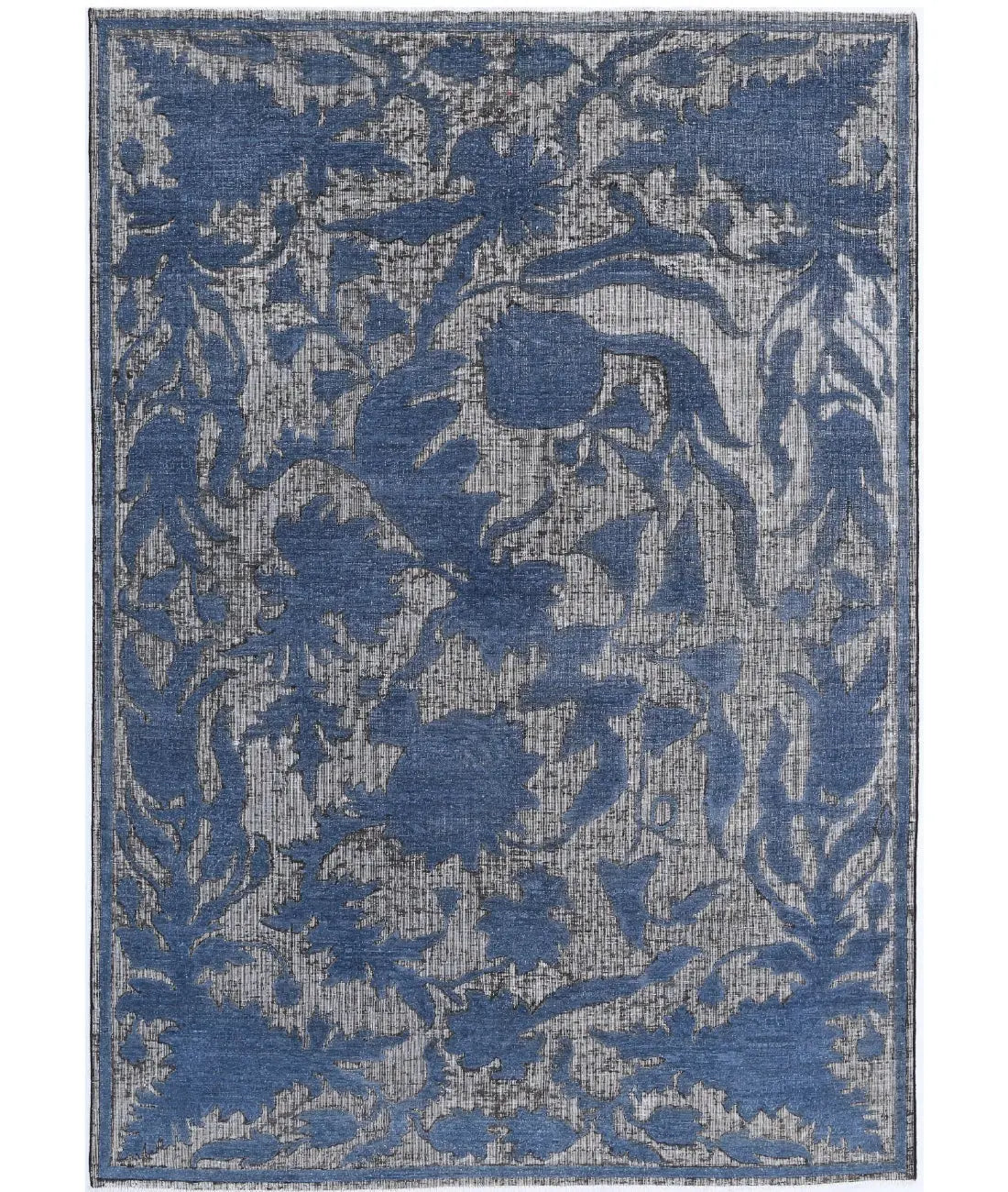 Hand Knotted Onyx Wool Rug - 5'9'' x 8'0''