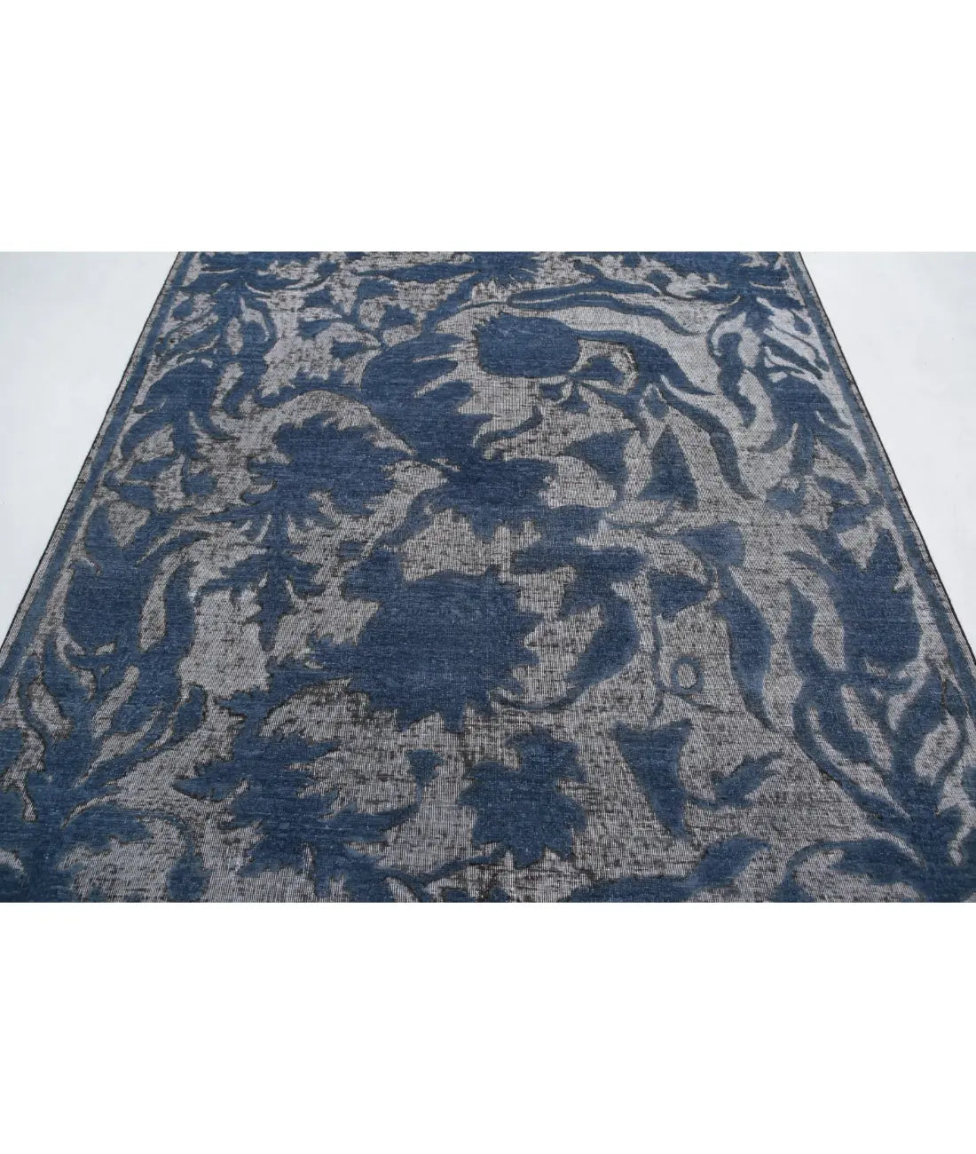 Hand Knotted Onyx Wool Rug - 5'9'' x 8'0''