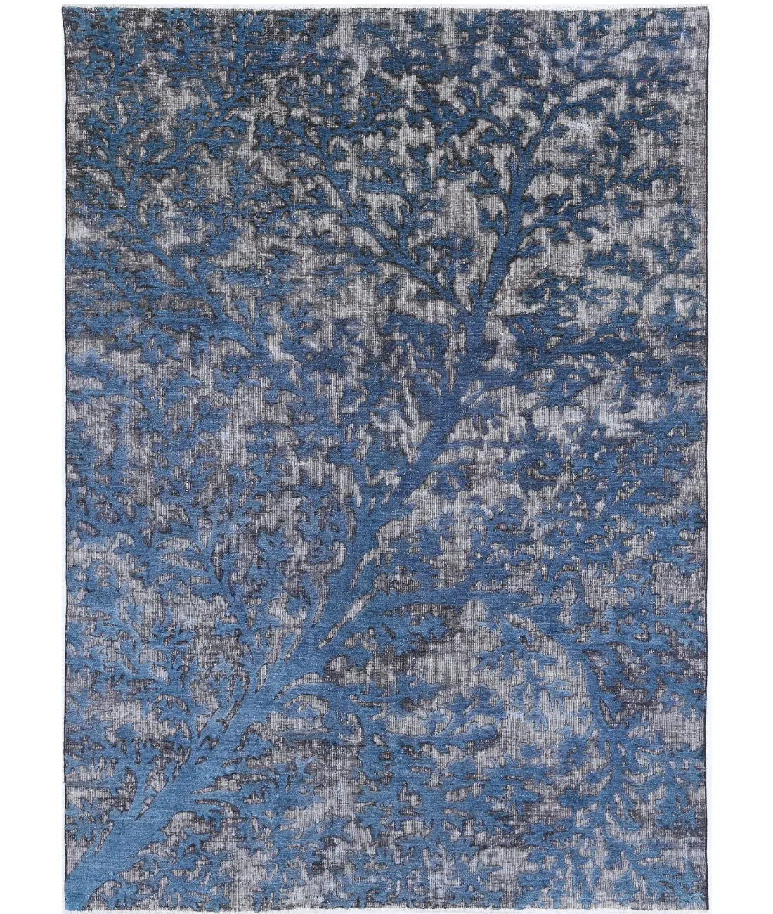 Hand Knotted Onyx Wool Rug - 5'9'' x 8'3''