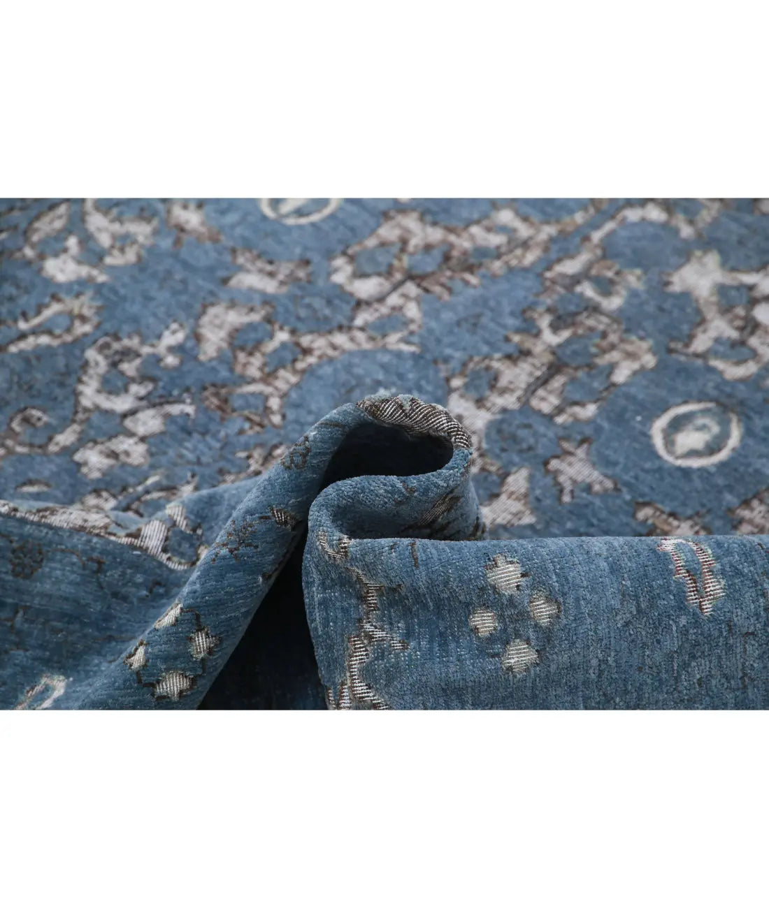 Hand Knotted Onyx Wool Rug - 6'1'' x 8'9''