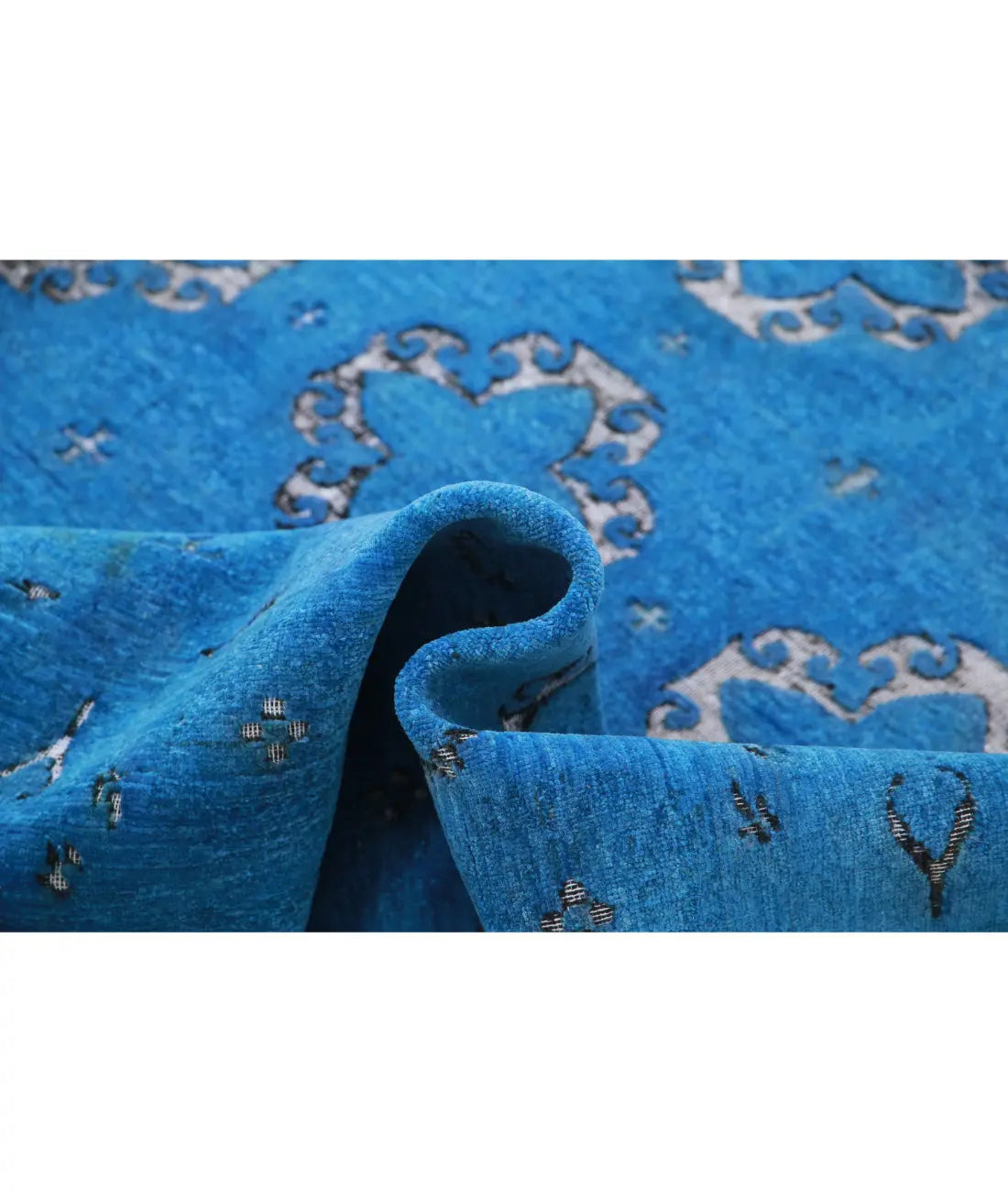 Hand Knotted Onyx Wool Rug - 6'5'' x 8'1''