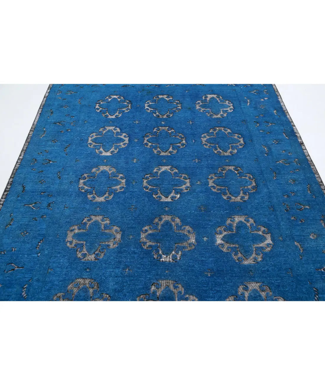 Hand Knotted Onyx Wool Rug - 6'5'' x 8'1''