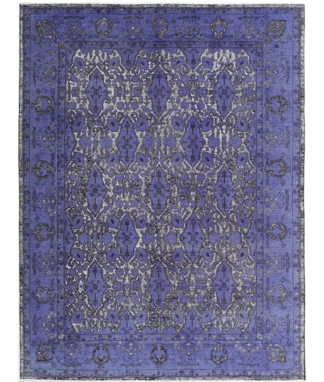 Hand Knotted Onyx Wool Rug - 7'10'' x 10'4'' - Arteverk Rugs Area rug