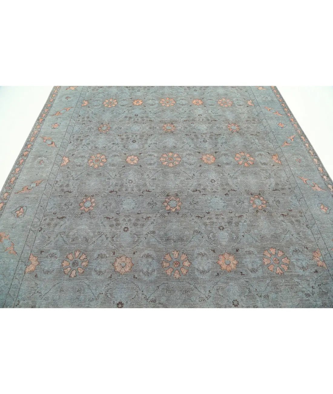 Hand Knotted Onyx Wool Rug - 7'11'' x 10'1'' - Arteverk Rugs Area rug